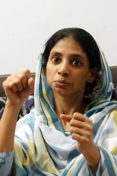 Pakistan Lost Indian Woman Geeta — Stockfoto