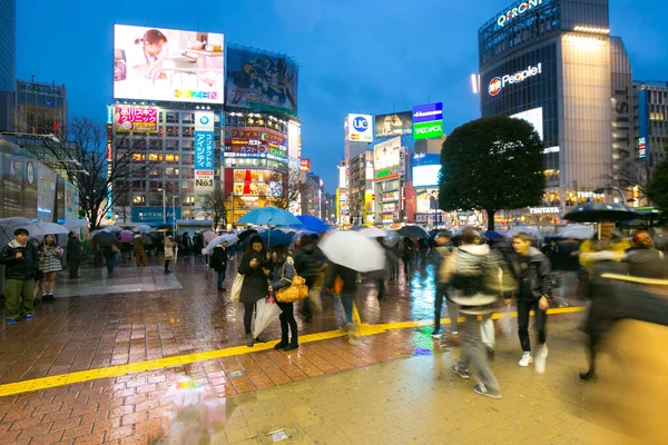 Shibuya Crossing Tokyo Japán — Stock Fotó
