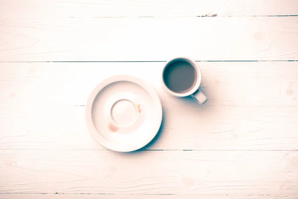 Пятно Чашки Кофе Винтажной Бумаге — стоковое фото