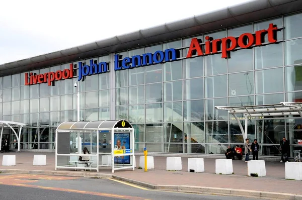 Liverpool City Airport — Stock Photo, Image