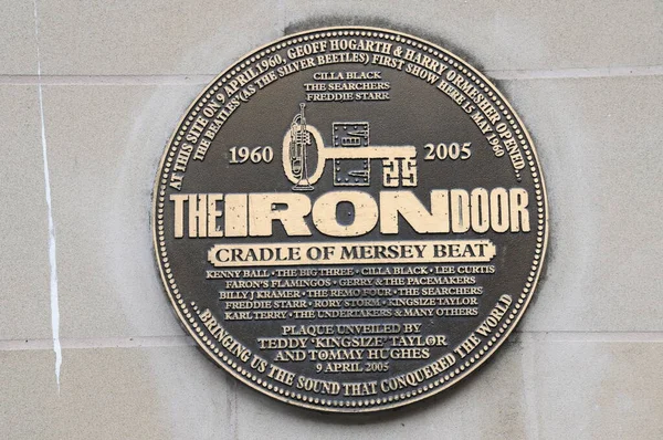 Iron Door Club Liverpool — Fotografia de Stock