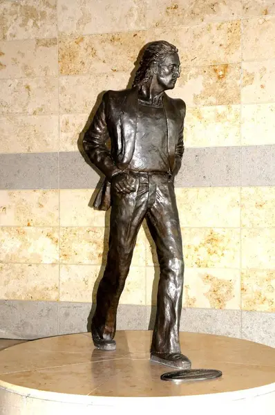 John Lennon Statue Liverpool — Stock Photo, Image