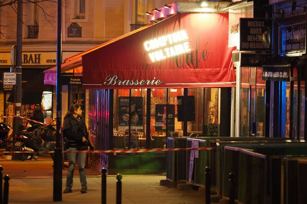 Incidente Ataque Terrorista París Francia —  Fotos de Stock