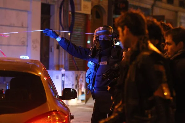 Francia Parigi Incidente Attacco Terroristico Nella Sala Concerto Batacan — Foto Stock