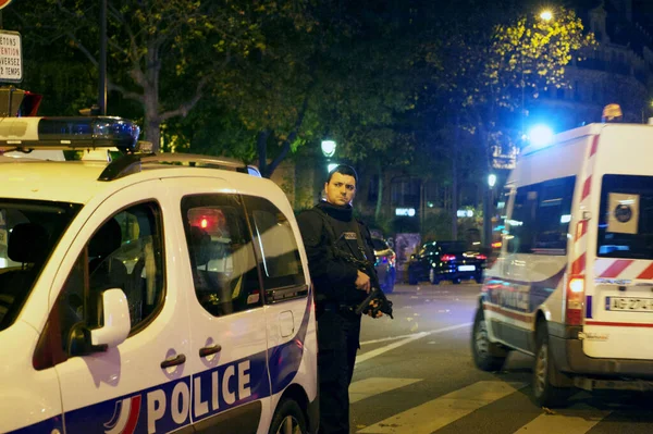 Paris Terör Saldırısı Fransa — Stok fotoğraf