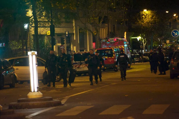 Терористичний Акт Парижі Франція — стокове фото