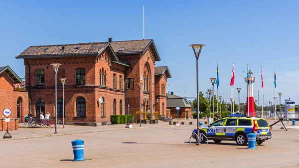 Järnvägsstation Ystad — Stockfoto