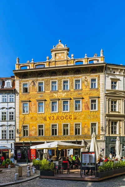 Stadsbilden Prag Tjeckien — Stockfoto