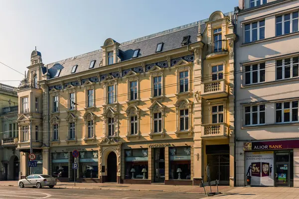 Eclectic Tenement Katowice — Stock Photo, Image