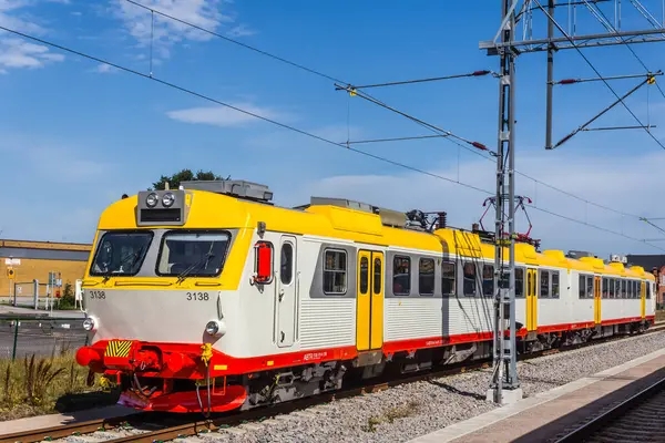 Поезд Вокзал Карлскруне — стоковое фото