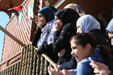 Batı BANK, Anata: 22 yaşındaki Filistinli Mahmud Sa 'ed Illean' in cenazesi, 20 Kasım 2015 'te ailesinin Anata, Batı Şeria' daki evinde kaldırıldı..