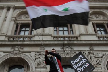LONDRA - BİRLİK KINGDOM - Savaş karşıtı gösteri
