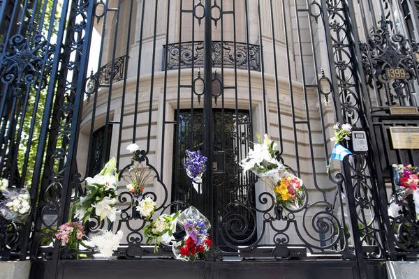 Buenos Aires Argentina Paris Attack Tribute — Stock Photo, Image