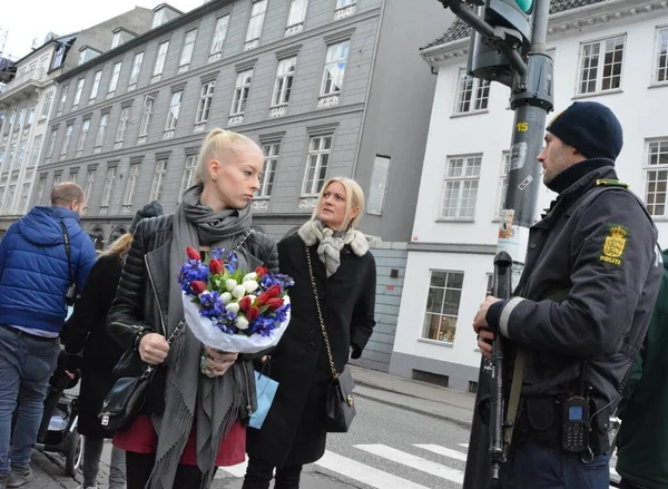 Copenhagen Paris Taklari Tributes — Stok fotoğraf