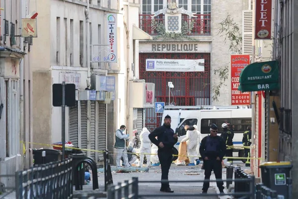 Tagsüber Schüsse Von Paris Bei Terroranschlag — Stockfoto