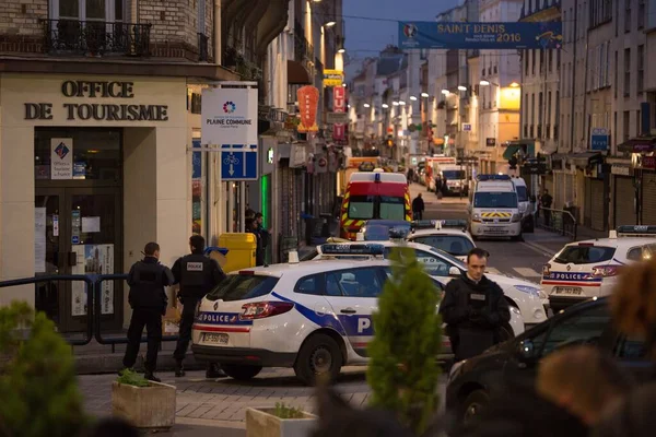 Attacks Police Saint Denis France — Stock Photo, Image