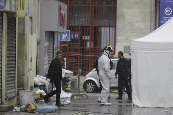 Paris Terör Saldırısı Sırasındaki Gündüz Görüntüleri — Stok fotoğraf