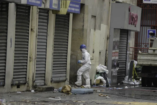 Ημερίδα Στο Παρίσι Κατά Διάρκεια Τρομοκρατικής Επίθεσης — Φωτογραφία Αρχείου