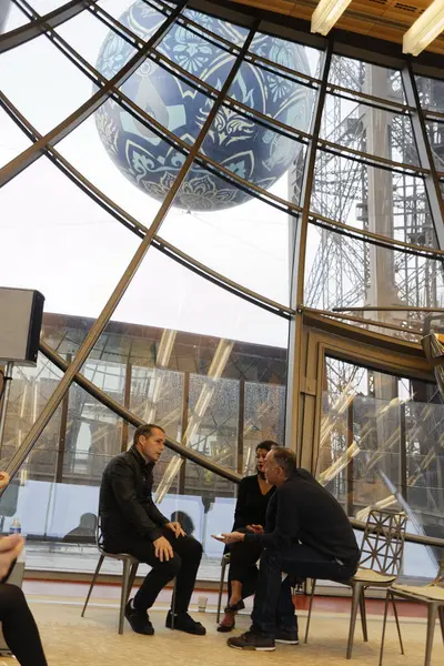 France Paris November 2015 Earth Crisis Ton Globe Displayed Artist — Stock Photo, Image