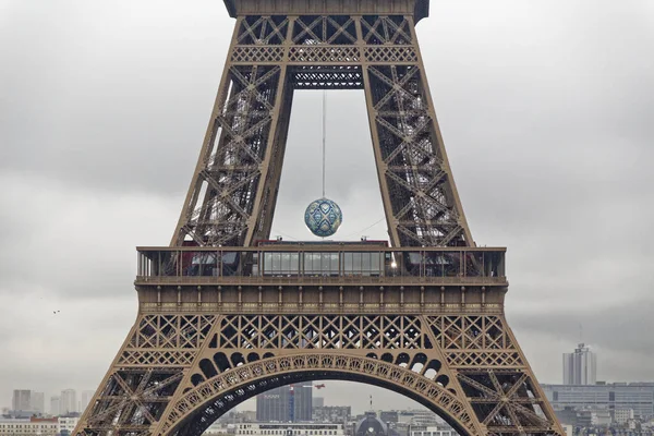 France Paris November 2015 Earth Crisis Ton Globe Displayed Artist — Stock Photo, Image