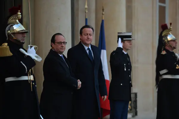 フランス イギリス Diplomacy Coalition — ストック写真