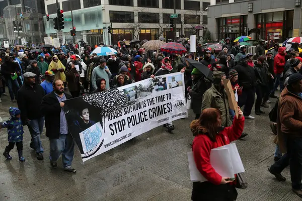 Usa Chicago Black Lives Matter — Stock Photo, Image