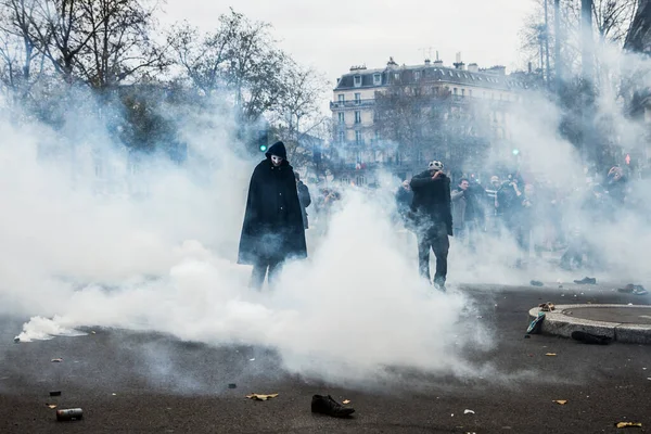 France Paris Manifestation Cop21 Sur Réchauffement Climatique — Photo