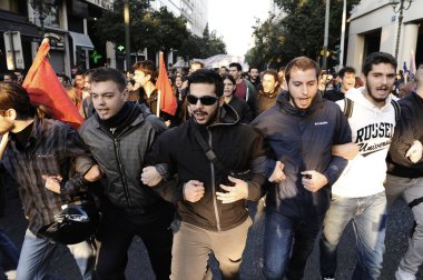 ATHENS - GREECE - ALEXIS GRIGOROPOULOS - RALLY - PROTEST