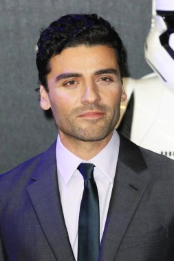 İngiltere, Londra - Aralık 2015: Star Wars 'un dünya prömiyeri: The Force Awakens