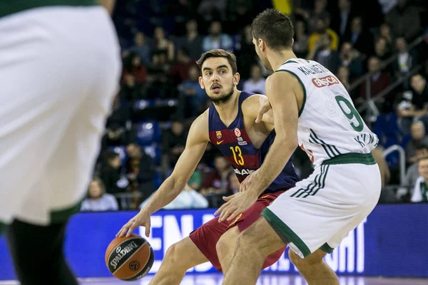 Juego Basketball Barcelona Euroleague — Foto de Stock