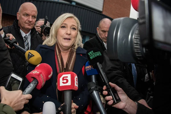 France Henin Beaumont French Far Right National Front Leader Marine — Stock Photo, Image