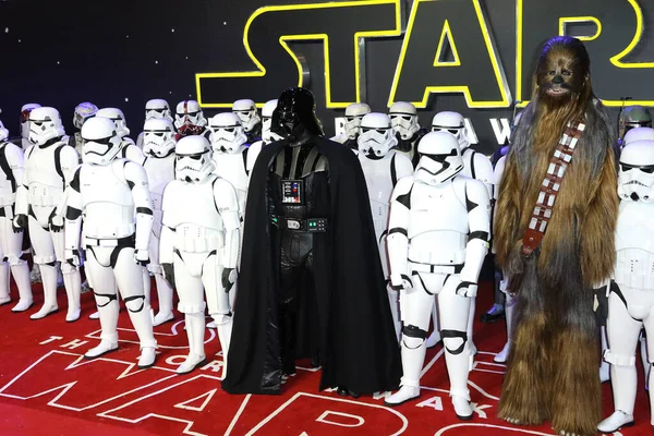 England London December 2015 World Premiere Star Wars Force Awakens — Stock Photo, Image