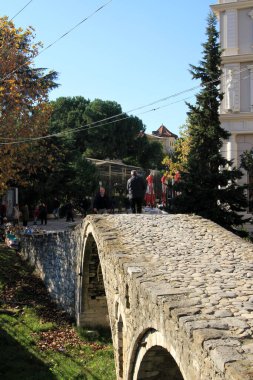 Tiran ve Arnavutluk 'un manzarası