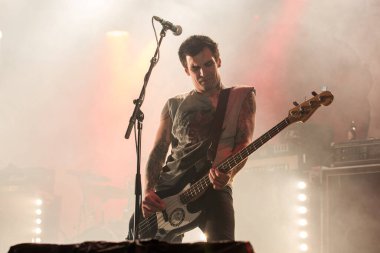 Spydeberg Rock Festivali 2015 Norveç 'ten Oslo Ess ile konser 