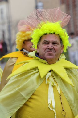 Zagreb 'deki karnaval geçidi