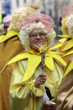 Zagreb 'deki karnaval geçidi