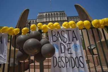 ARJANTINA - BUENOS AİRES - Protestocular