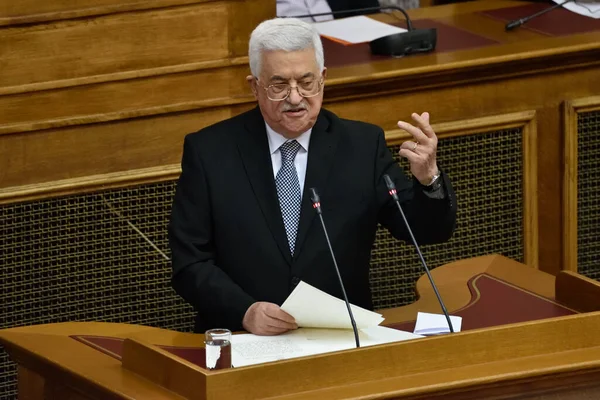 Greece Athens Speaker Parliament — Stock Photo, Image