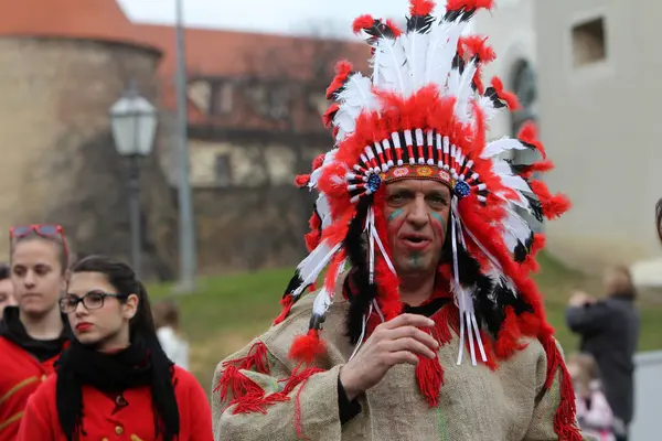 Desfile Carnaval Zagreb — Foto de Stock
