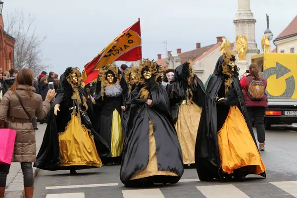 Desfile Carnaval Zagreb — Foto de Stock