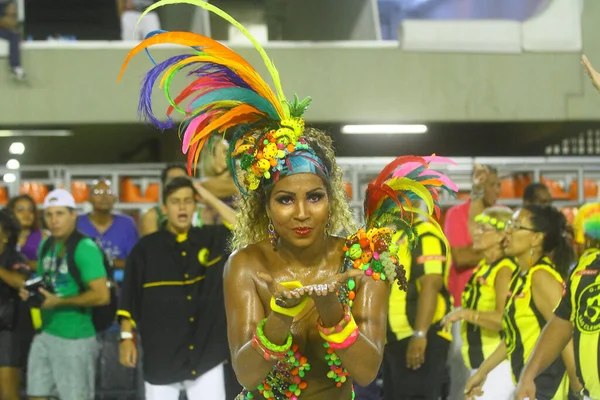 Brasil Rio Janeiro Awsome Carnaval — Fotografia de Stock