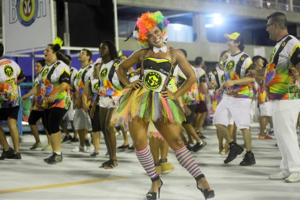 Brasilien Rio Janeiro Furchtbarer Karneval — Stockfoto
