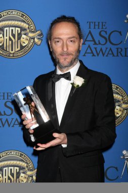Emmanuel Lubezkiat, 2016 American Society of Cinematographers Awards, Century Plaza Hotel, Century City, CA 02-14-16