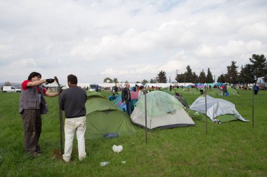 GREECE - Göçmenler - IDOMENI - Avrupa Kampı
