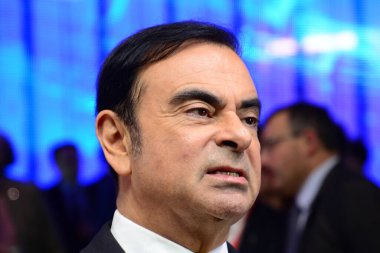 SWitzERLAND, Geneva: Renault CEO 'su Carlos Ghosn 1 Mart 2016' da Cenevre Uluslararası Otomobil Fuarı 'na katılıyor. Etkinlik, 3 Mart 'ta kapılarını on gün süreyle halka açacak..