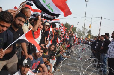 IRAQ - BAGHDAD - ANTI-GOVNMENT Rally