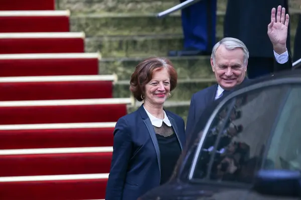 France Paris Handover Ceremony Foreign Ministry February 2016 Paris — Stock Photo, Image