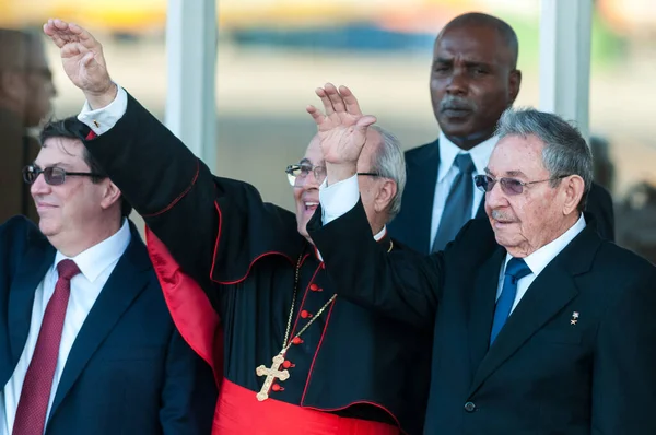 Cuba Havana Pope Francis — Stockfoto