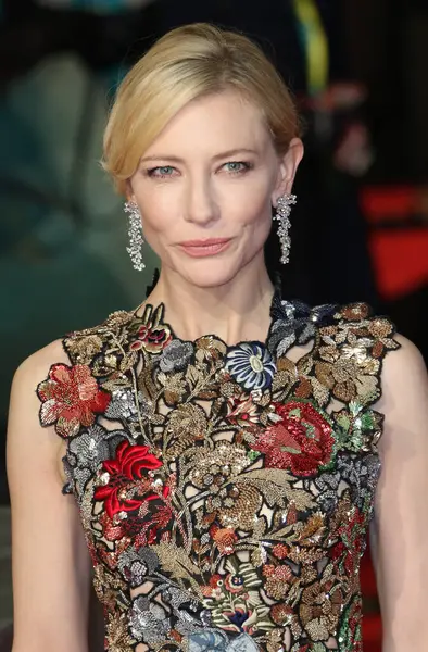 London Svenska Ruari Cate Blanchett Deltar British Academy Film Awards — Stockfoto