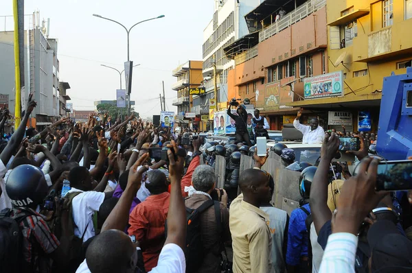 Uganda Elections Violence Riot — Stock Photo, Image